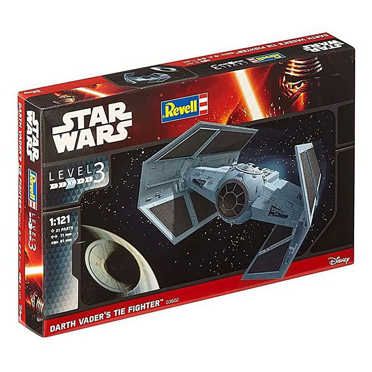 Star Wars Darth Vader's Tie Fighter 1:121 Replica Model Kit