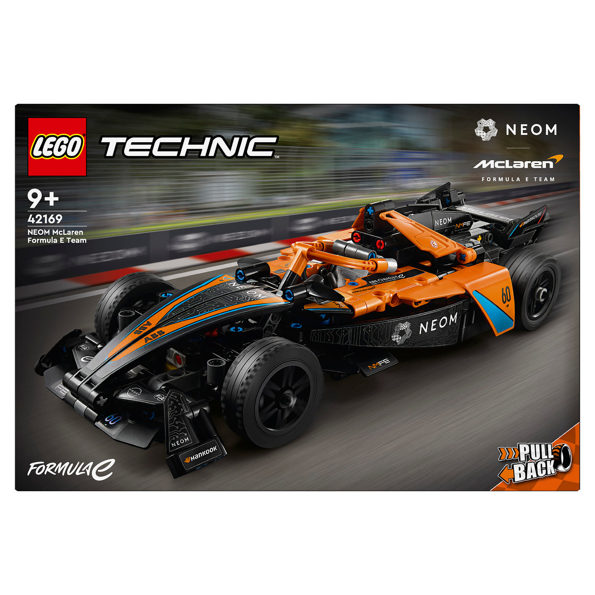 LEGO Technic Neom Mclaren Formula E Race Car 42169