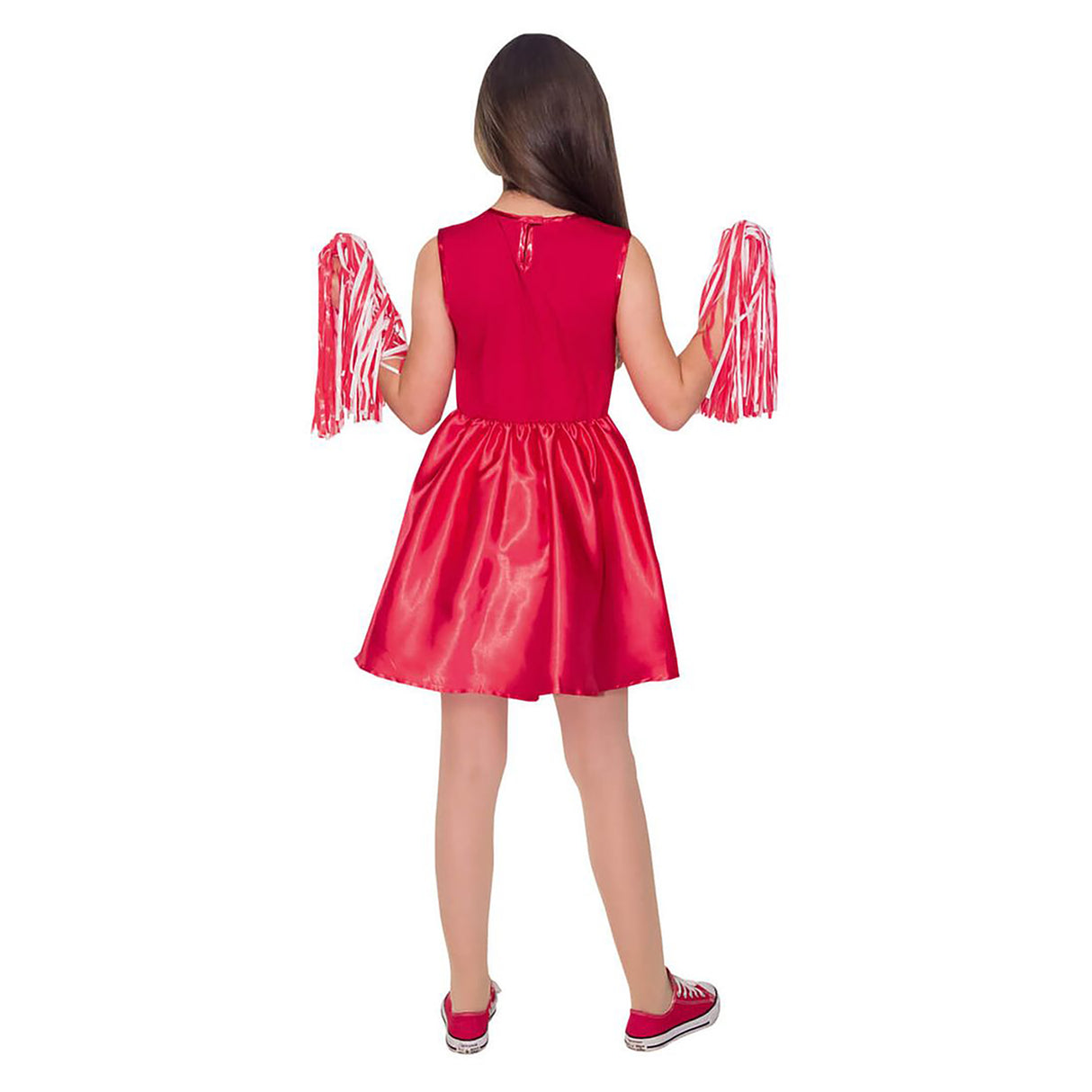 Rubies High School Musical Wildcat Cheerleader Costume, Red (9-10 years)