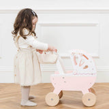 Le Toy Van Honeybake Sweet Dreams Pram Pink