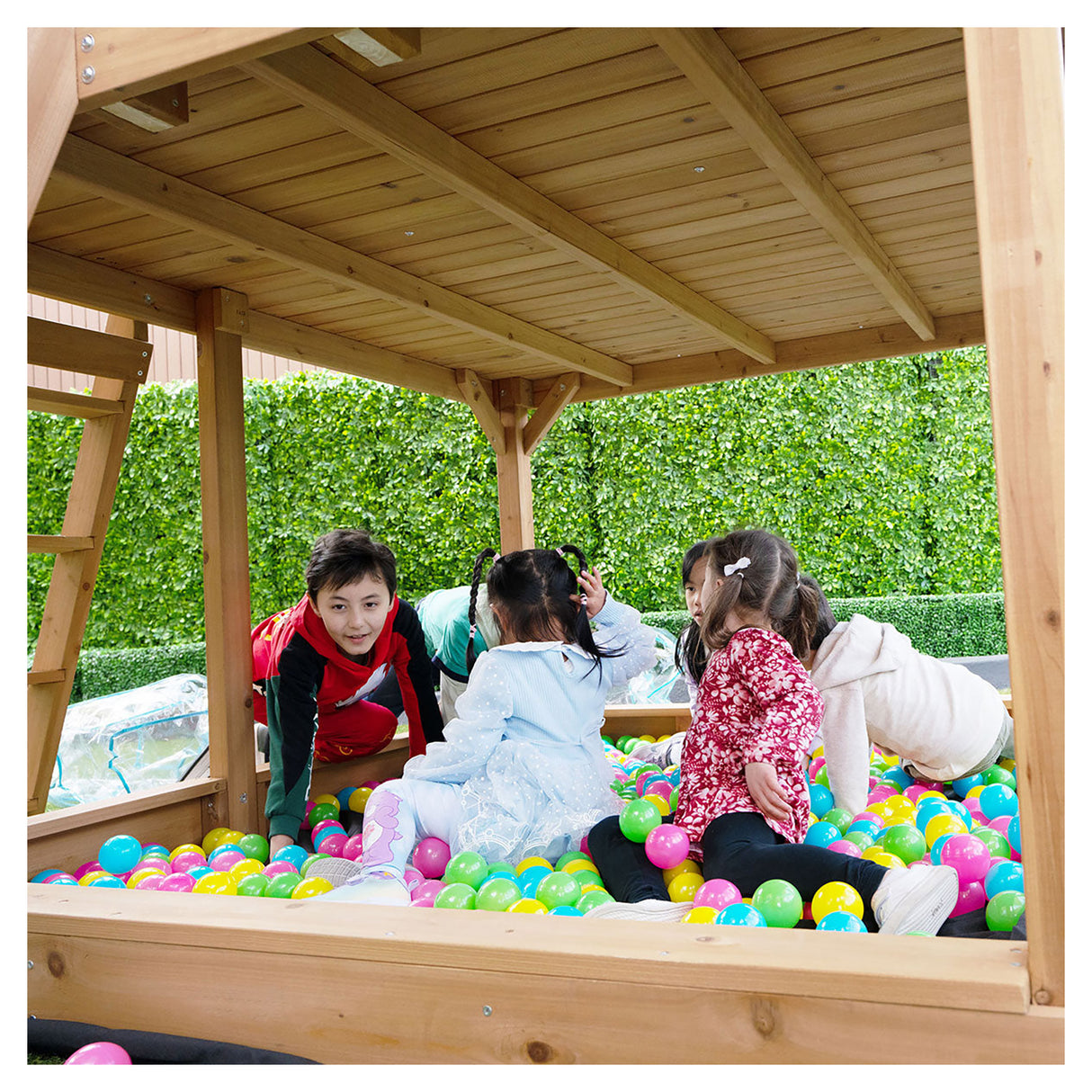 Lifespan Kids Warrigal Cubby House - Yellow Slide