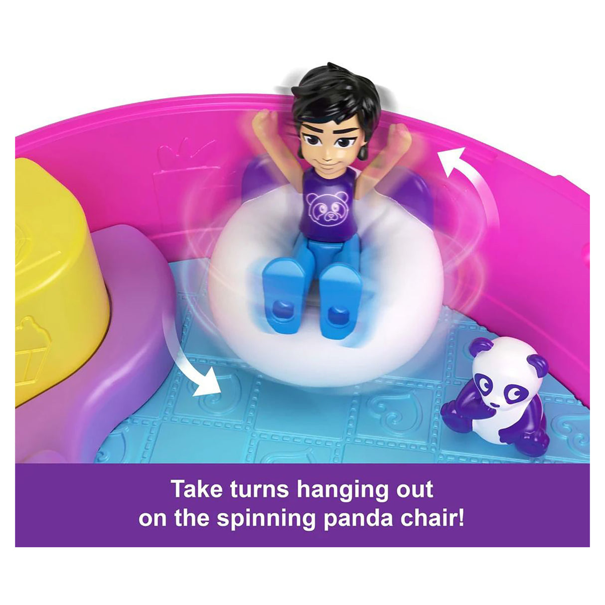 Polly Pocket Pocket World Bubble Tea Panda