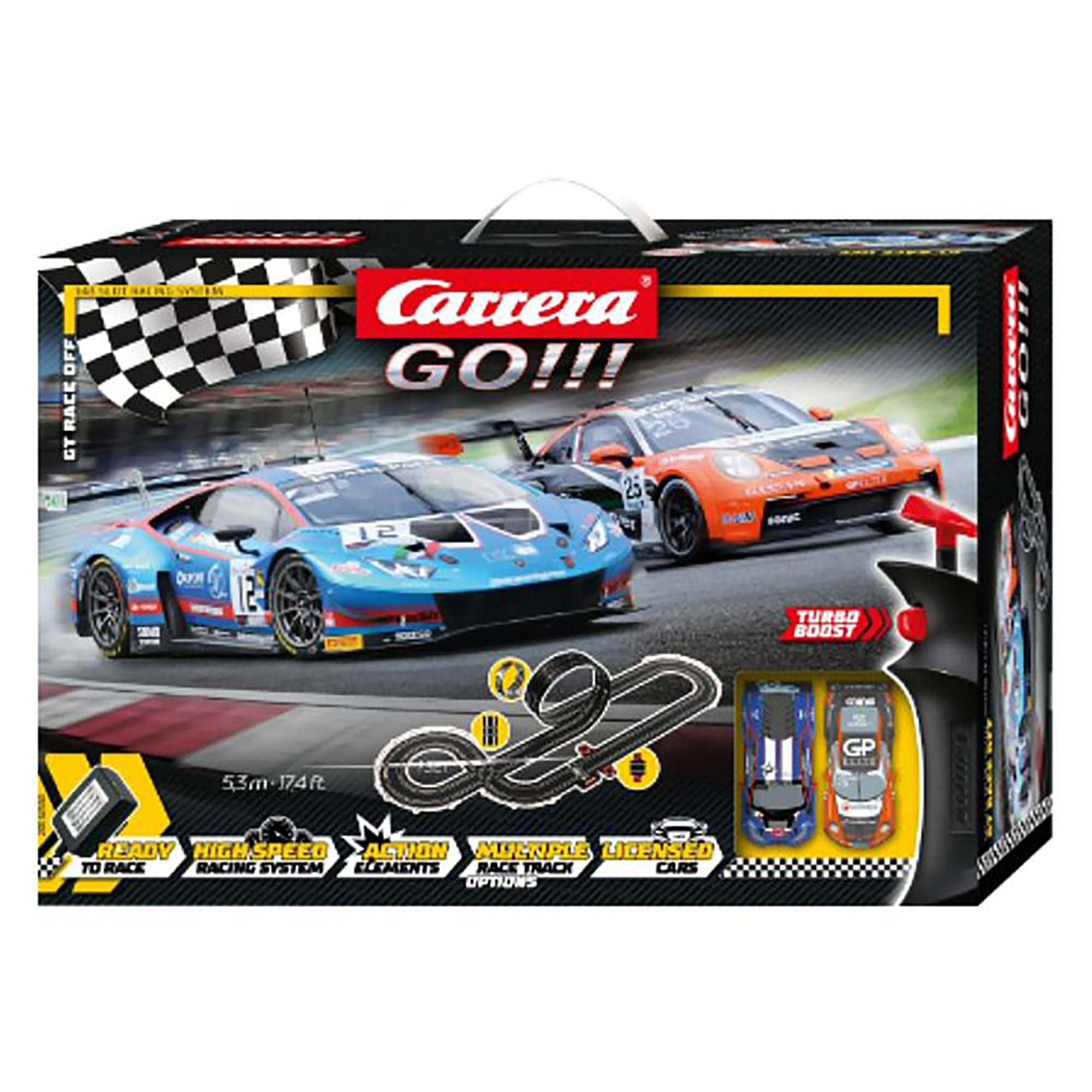 Carrera 62550 GO GT Race Off Track 5.3 mtrs ToysRUs Australia Toys R Us Australia