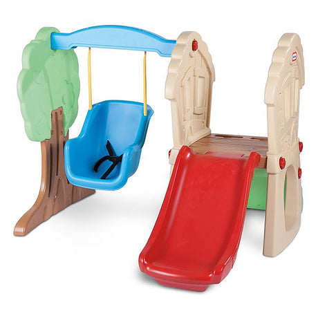 Little Tikes Hide and Seek Climber and Swing Backyard Play Set