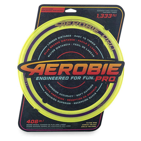 Aerobie Pro Frisbee Ring, Yellow (33 cms)
