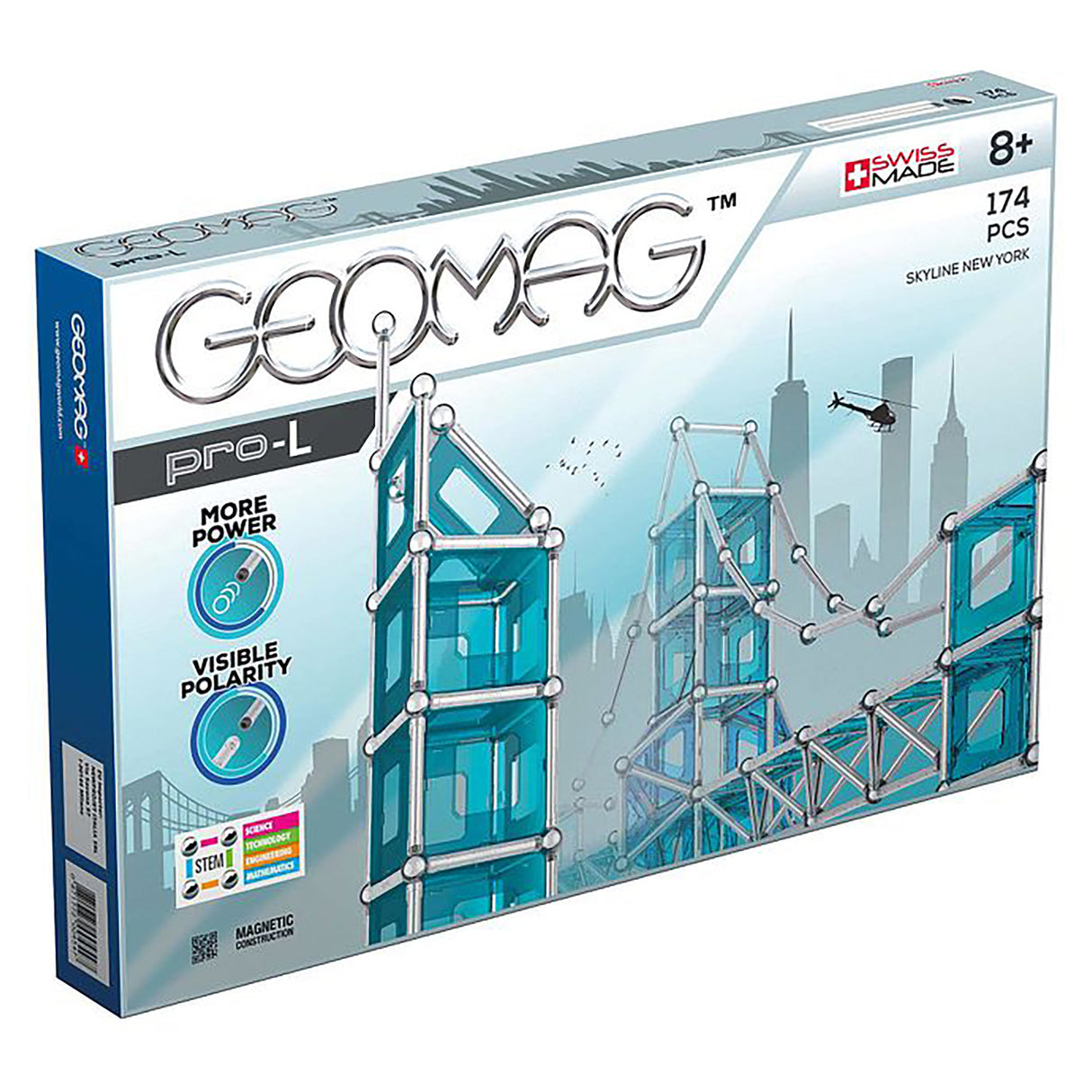 Geomag Pro-L Ny Skyline Building Set (174 pieces)