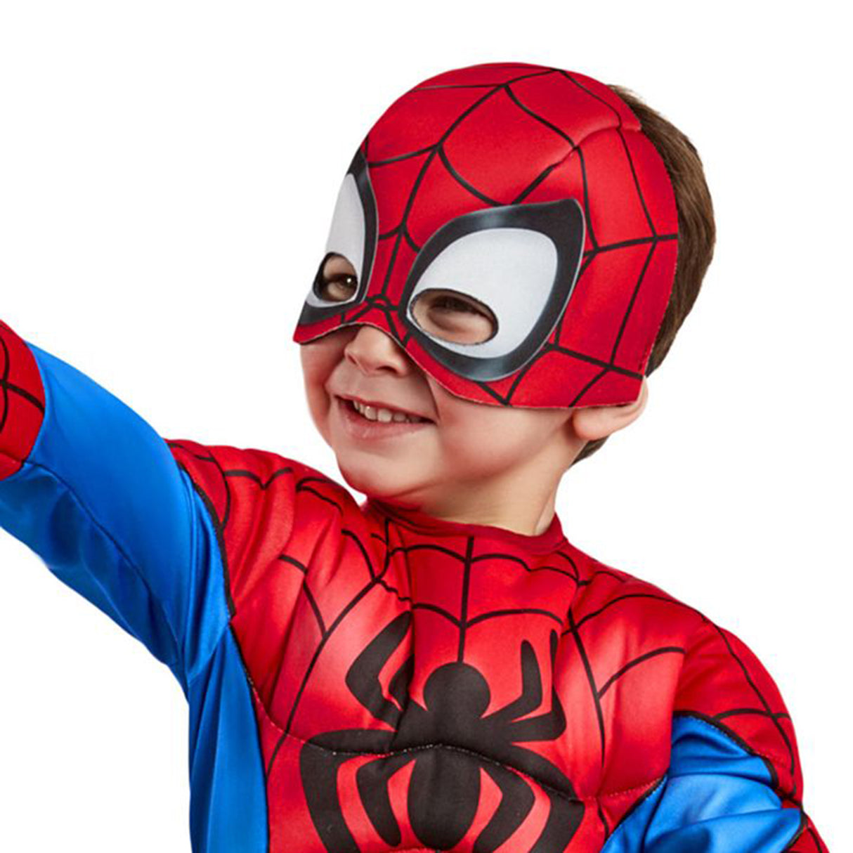 Rubies Spidey Deluxe (Sahaf) Costume (Toddler)