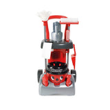 Deluxe Henry Cleaning Trolley Red