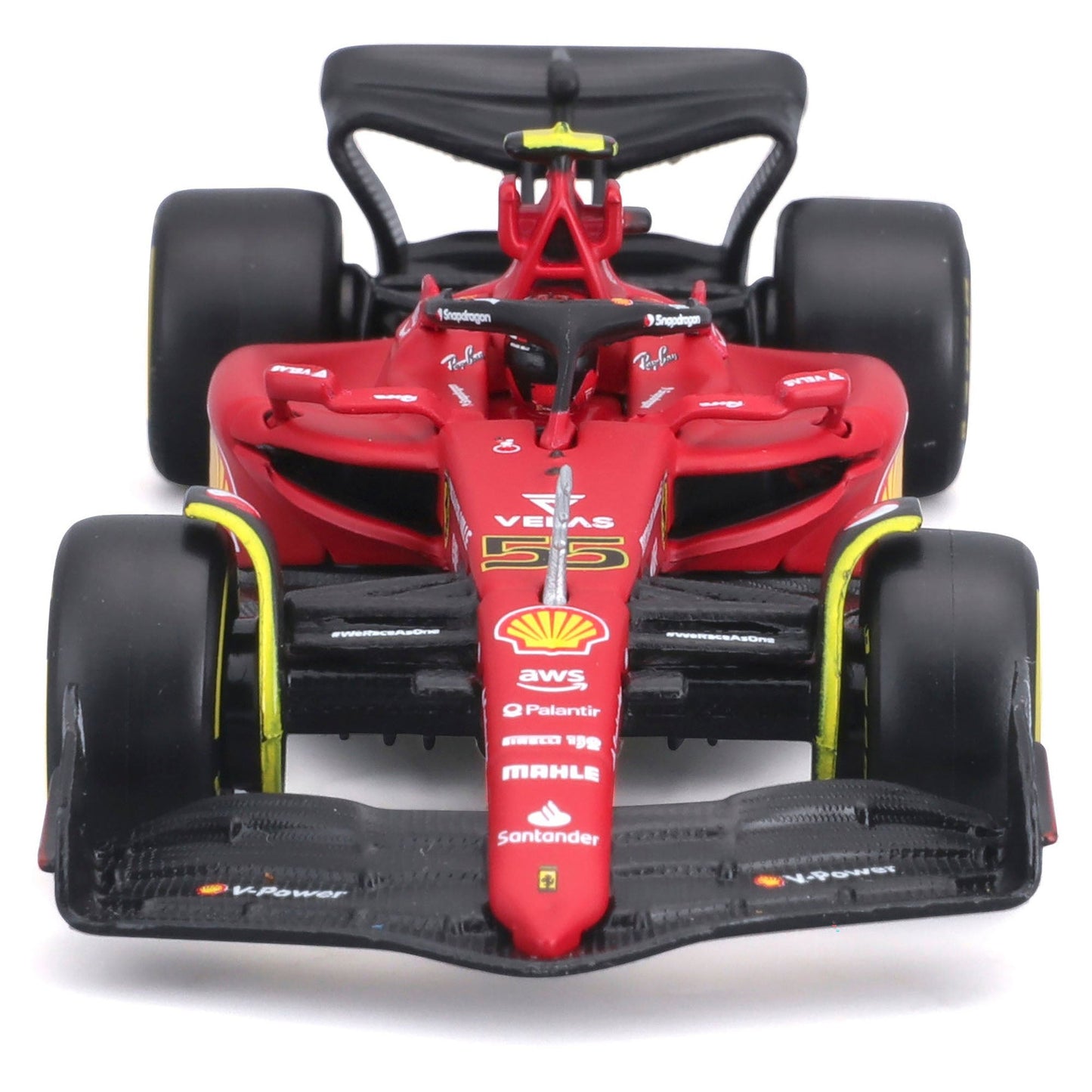 Bburago 1:43 Ferrari Racing 2022 F1 - 75 - Sainz #55 with Driver