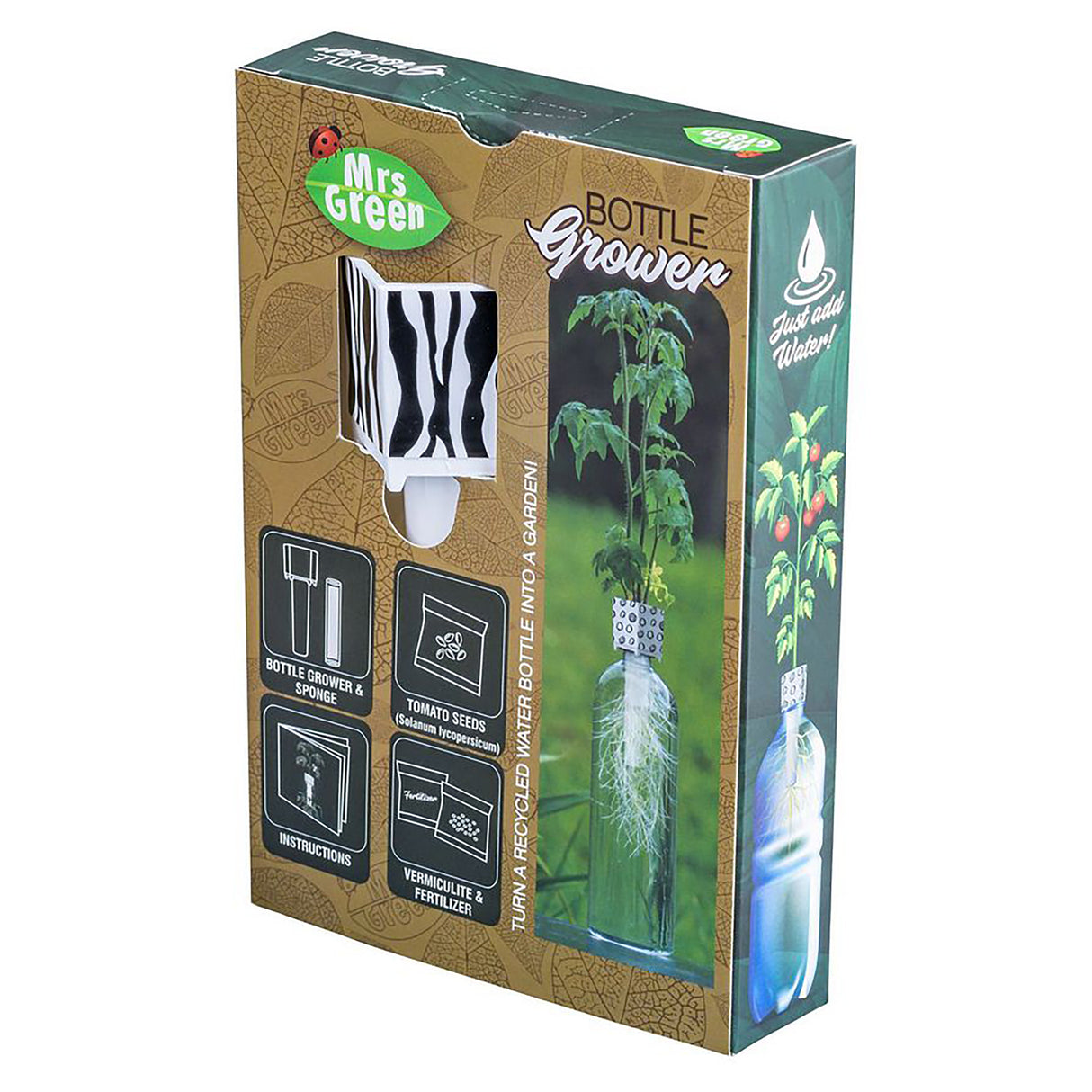 Heebie Jeebies Mrs Green Bottle Grower Science Gardening Kit