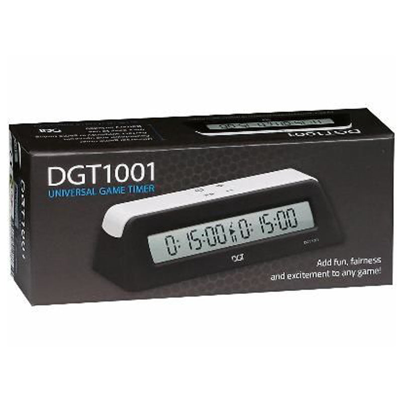 DGT1001 Game Timer Digital Chess Clock Black