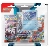Pokemon TCG Scarlet & Violet 4 Paradox Rift Three Booster Blister