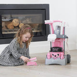 Deluxe Hetty Cleaning Trolley Pink