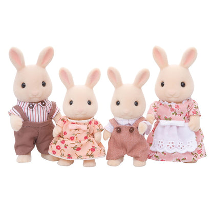Sylvanian Families Milk Rabbit Family