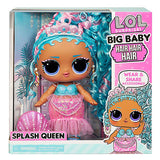 L.O.L. Surprise! Big Baby Hair Hair Hair Doll Splash Queen