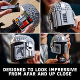 LEGO Star Wars The Mandalorian Helmet 75328 (584 pieces)