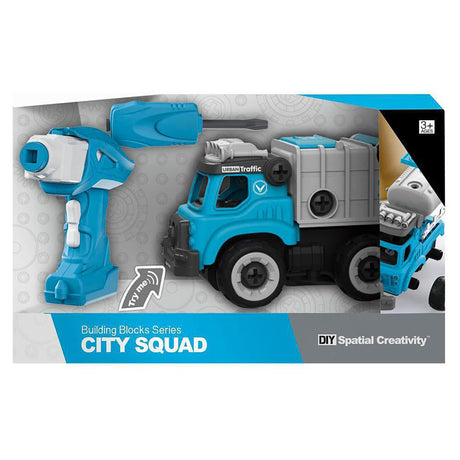City Squad Remote Control Garbage Truck with Sounds