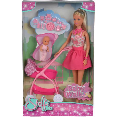 Steffi Love Baby Walk Doll Set Assorted