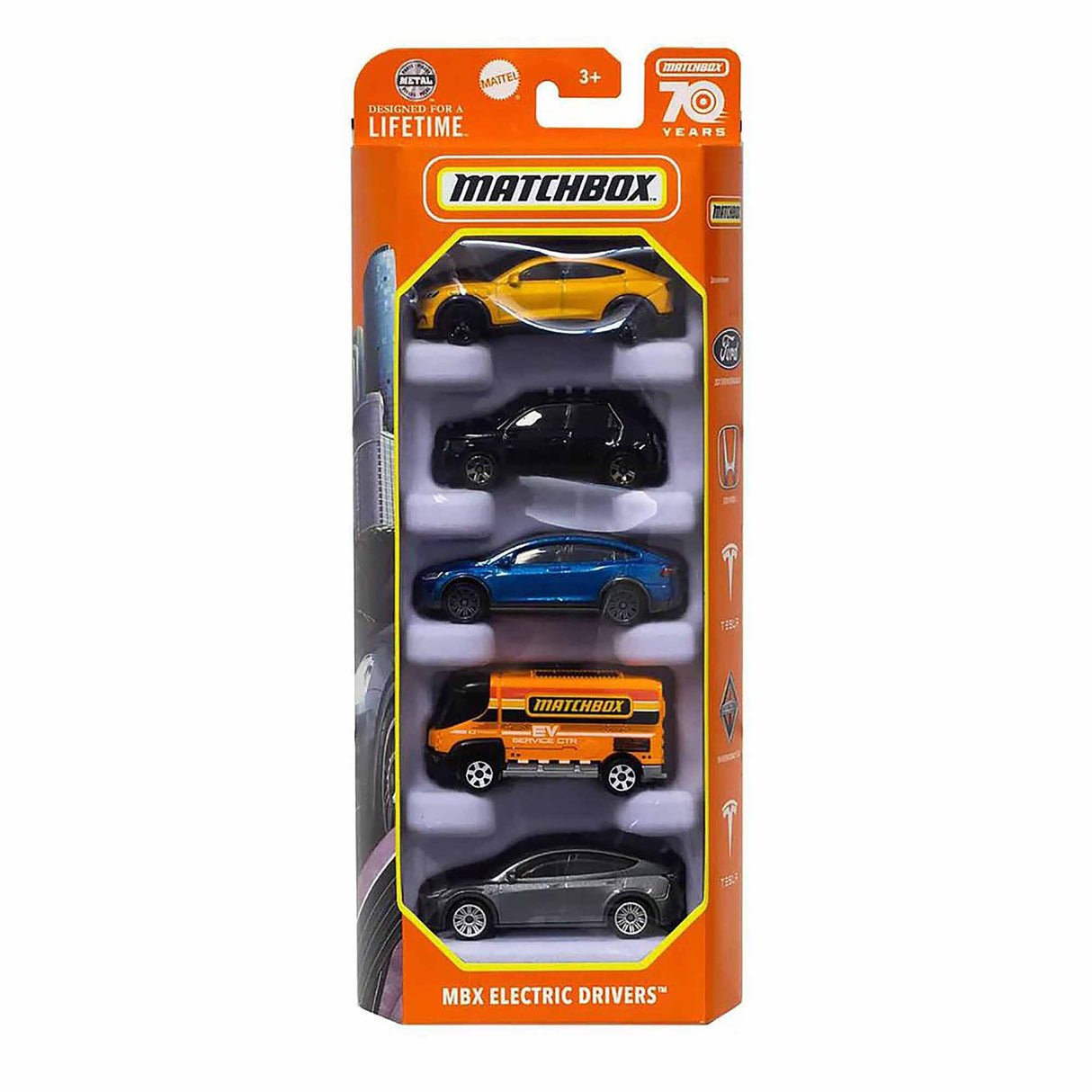 Matchbox Electric Drivers (Pack of 5)