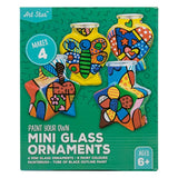 Art Star Paint Your Own Mini glass Ornaments