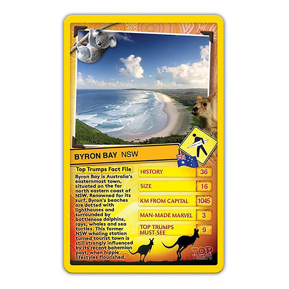 Top Trumps Australia Top 30 Things to See Card Game