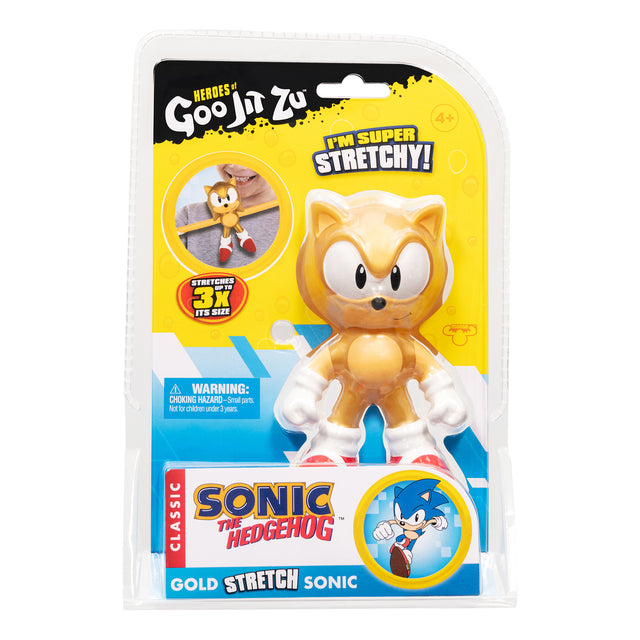 Heroes Of Goo Jit Zu Sonic S2 Hereos Gold Sonic