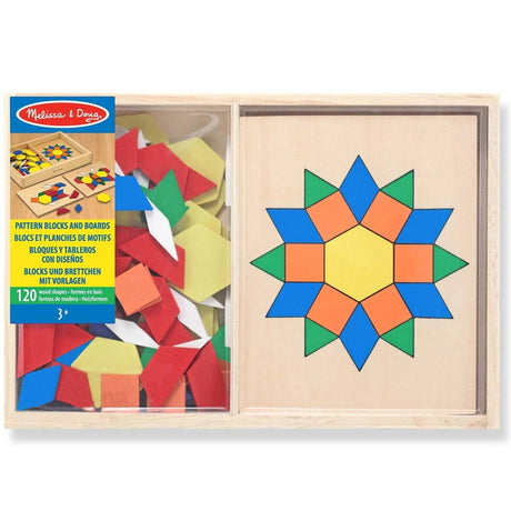 Melissa & Doug Pattern Blocks and Boards