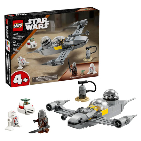 LEGO Star Wars Mando and Grogu's N-1 Starfighter 75410