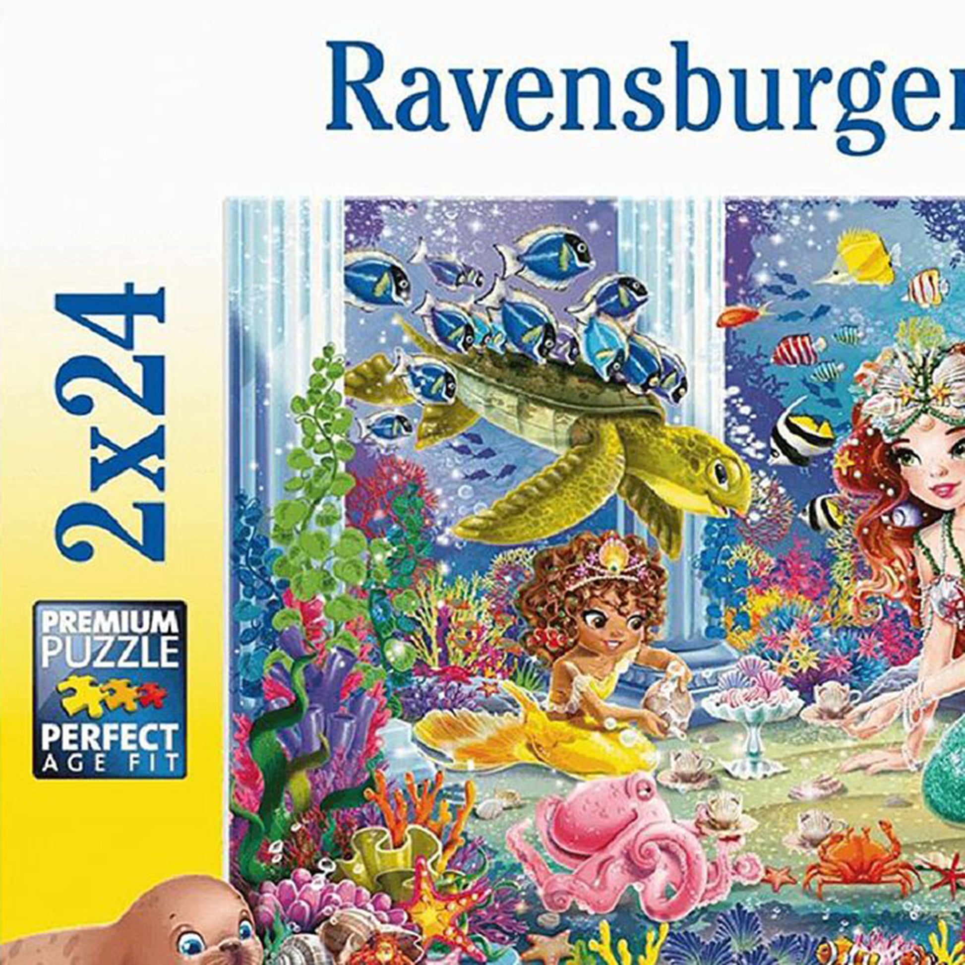 Ravensburger Mermaid Tea Party Jigsaw Puzzles (2x24 pieces)