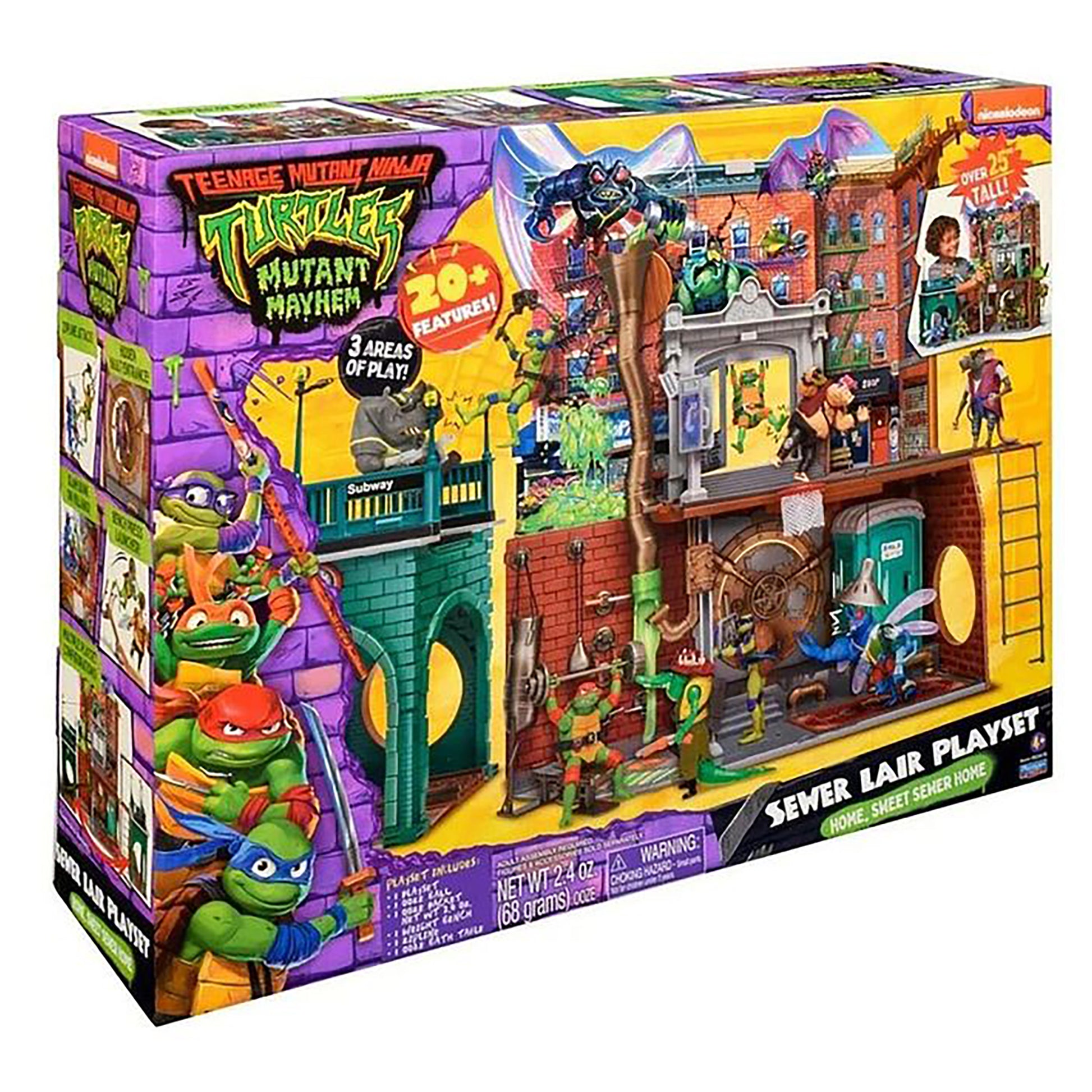 Teenage Mutant Ninja Turtles Movie Sewer Lair Playset