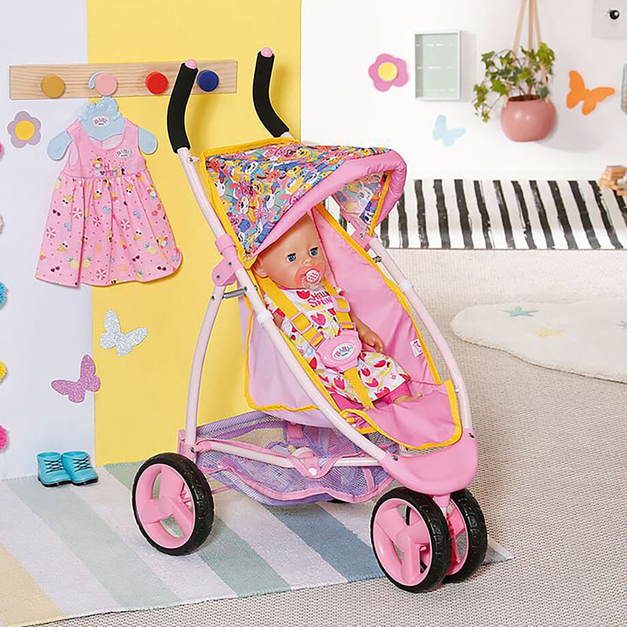 Baby born store doll pram