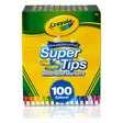 Crayola Super Tips Markers (Pack of 100)