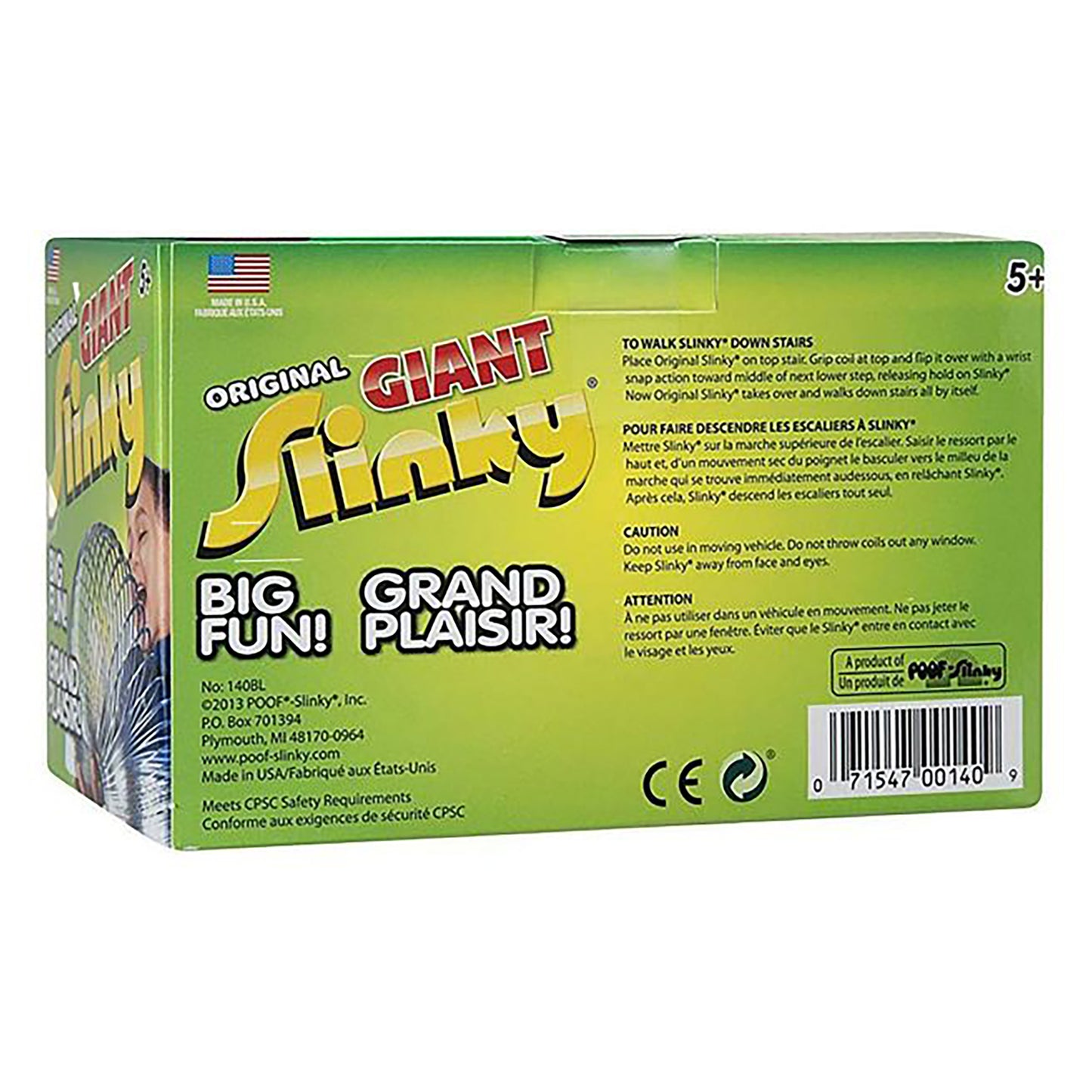 BEXCO Slinky Giant Metal