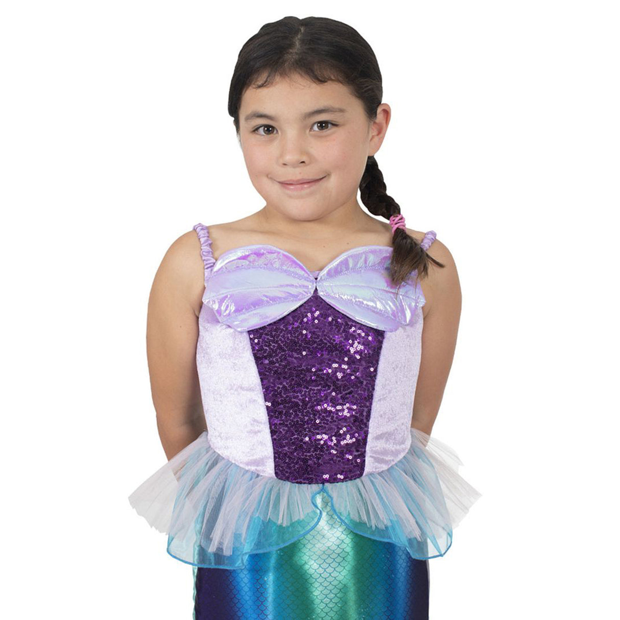 Rubies Ariel Tlm Live Action Deluxe Costume, Blue (6-8 years)