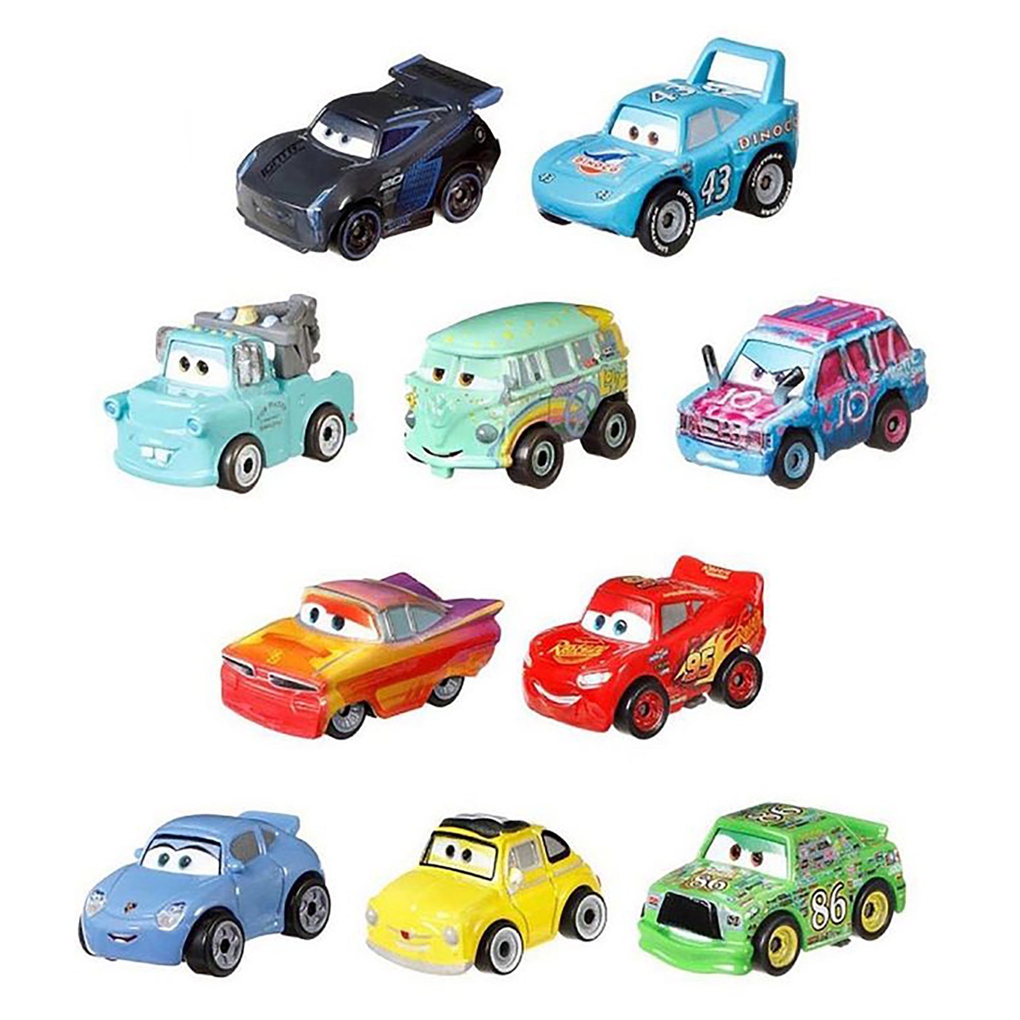 Disney Pixar Cars Mini Racers Cars Variety Pack of 10 ToysRUs Au Toys R Us Australia