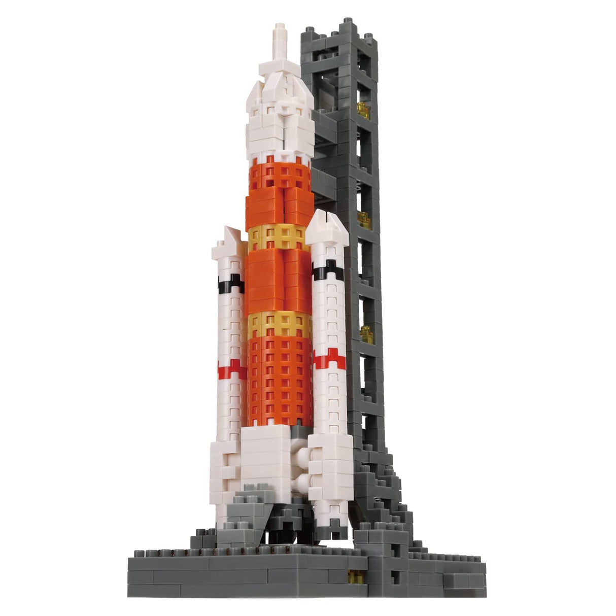 nanoblock Rocket & Launch Pad (610 pieces)