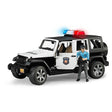 Bruder 1/16 Jeep Wrangler Rubicon Police Vehicle with Policeman