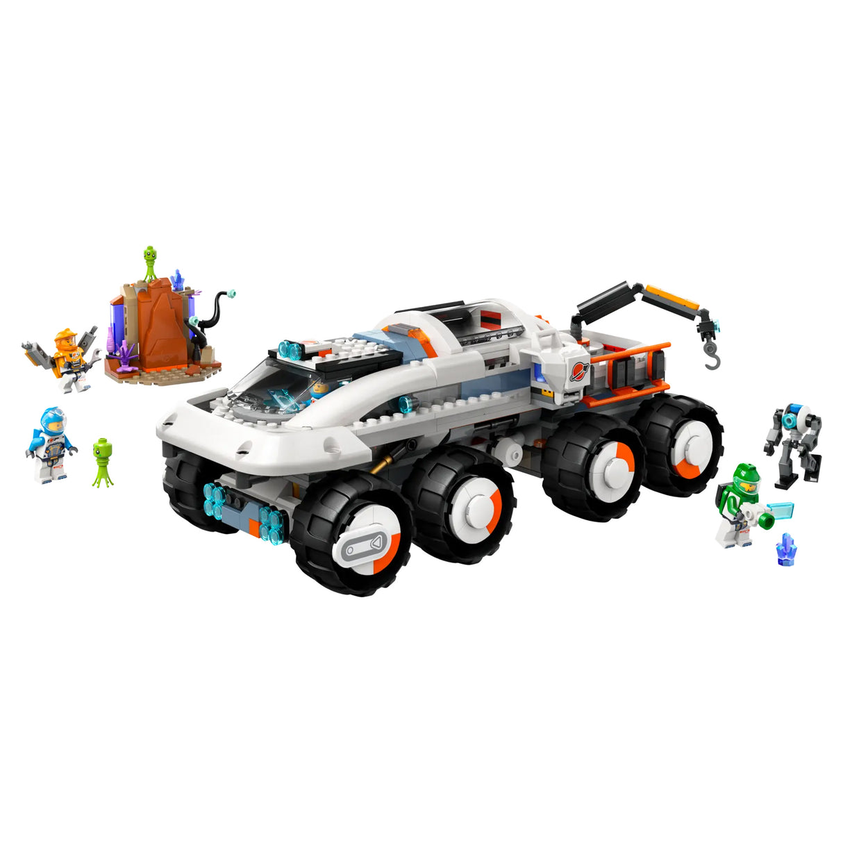 LEGO City Command Rover and Crane Loader 60432, (758-pieces)