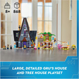 LEGO Despicable Me 4 Minions and Gru's Family Mansion 75583