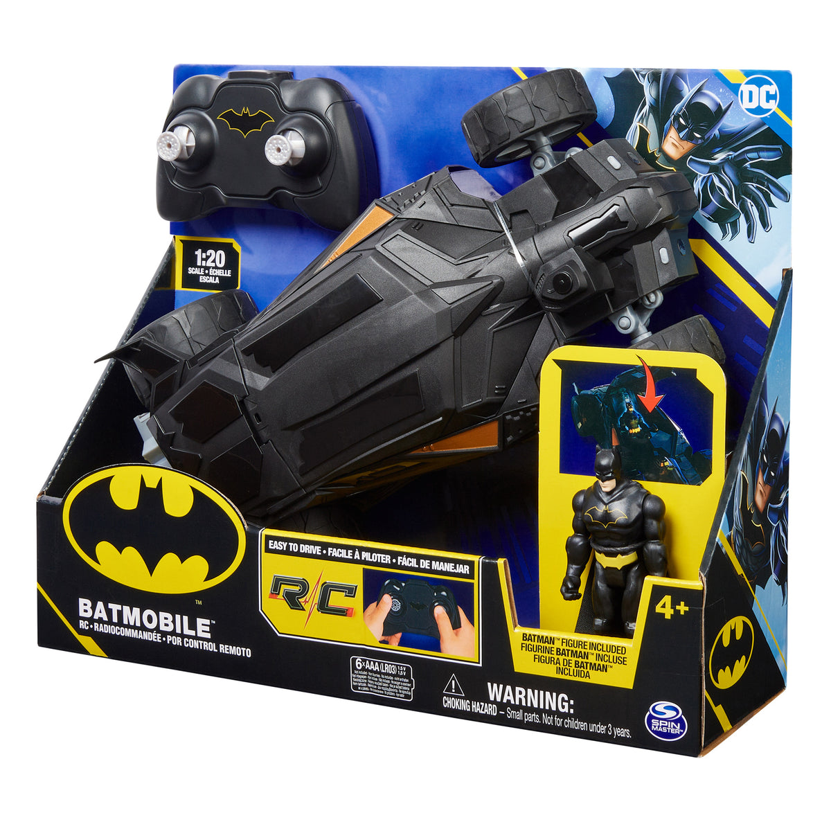 Batman 120th Remote Control Batmobile | DC Comics | ToysRUs Australia ...