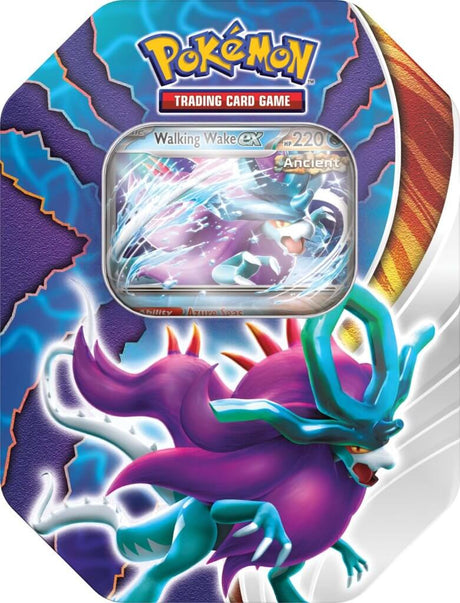 Pokemon TCG Paradox Clash Tin Walking-Wake