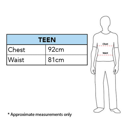 Captain America Zombie Deluxe Teen Costume