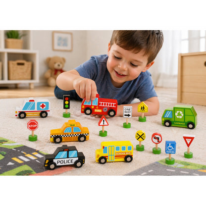Transportation Vehicles & Street Signs