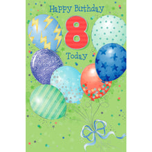 Elegance Card Birthday Boy 8th