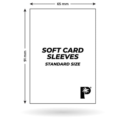Palms Off Gaming Soft Card Sleeves - Standard Size 100pc