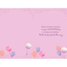 Elegance Card Birthday Girl 11th