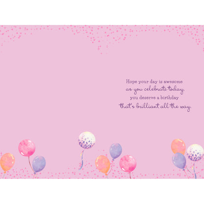 Elegance Card Birthday Girl 11th