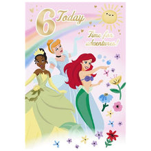 Hallmark Disney Princesses You're 6! Greeting Card