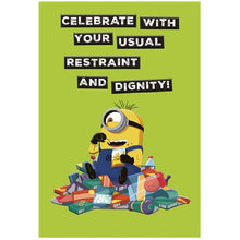Hallmark Minions Greeting Card Celebrate!
