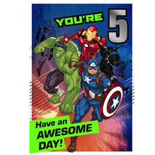 Marvel Spider-man You're 4 today Greeting Card